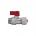 Кран шаровой обжимной  16х1/2" внешняя SF262W15 SD Forte